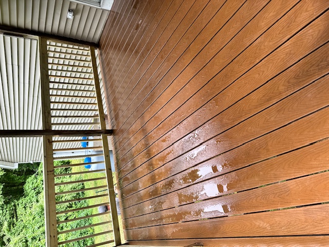 Completed full Trex deck rebuild in Amherst